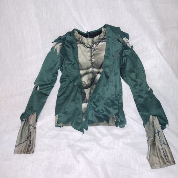 FRANKENSTEIN/ Zombie SMALL CHILD COSTUME Monsterville Top Only 4/5 - Picture 2 of 6
